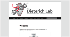 Desktop Screenshot of dieterichlab.org